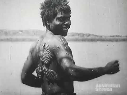Silent movie from 1917 of Aboriginal North West Australia.