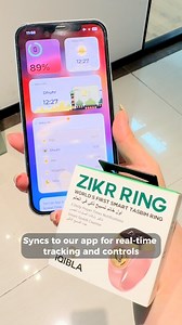 Ditch your ordinary counter, record your Tasbih with iQIBLA Zikr...