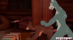 Anthro Heat Bestars Legoshi X Juno