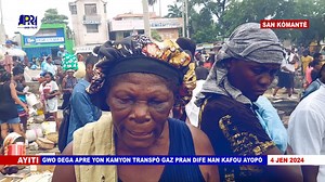Yon kamyon gaz pran dife epi fè anpil dega nan kafou ayopò aprè viv ansanm ta vide bal sou li pandan yon tantativ kidnapping . Sepandan temwanyaj yo rakonte plizyè vèsyon | Midy Pierre Richard