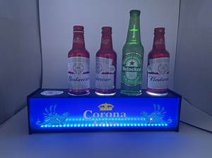 [Hot Item] Liquor Bottle Display Shelf LED Lighted Bar Base