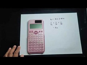 Pengiraan Jumlah Rintangan Bagi Perintang Dalam Keadaan Selari Menggunakan Calculator