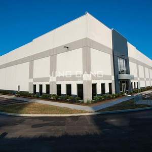 [Hot Item] Jinggang Professional Manufaturer Steel Structure Warehouse Workshop Hangar Garage Aircraft Industrial Building