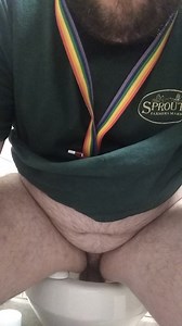 me pooping at work