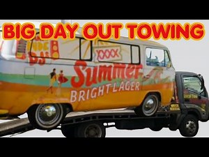 Towing a Rare XXXX Beer VW Kombi | You Won't Believe What It Is Now! 🚐🔥