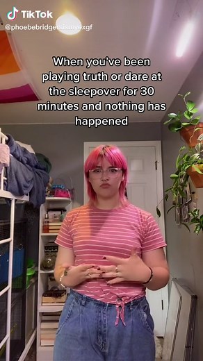 Lesbian Sleepover Truth or Dare Game