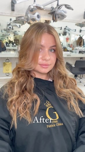 Carmel melt with chocolate background on beautiful guest Ania 🤎✨ #pghclaudia #awardwinningsalon #globalflagshipsalon #RSVPBestSalon #systemprofessional #SebastianProfessional #letterkenny #ireland | Patrick Gildea Hairdressing