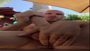 Johnny Sins outside wank