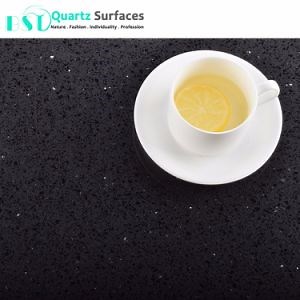 [Hot Item] Black Star Artificial Engineered Quartz Stone for Stair Steps Tiles