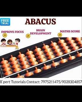abacus online and offline classes 🧮