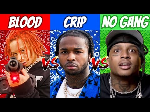 BLOOD RAPPERS vs CRIP RAPPERS vs NO GANG RAPPERS! (2021)