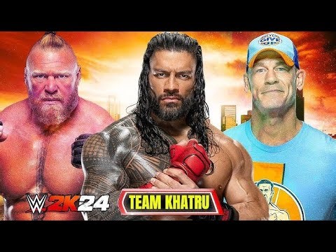 WWE Wrestling Roman Reigns Vs John Cena Vs Jey Uso Vs Goldberg #Shorts #short #wwe #ps5 #wwe2k24