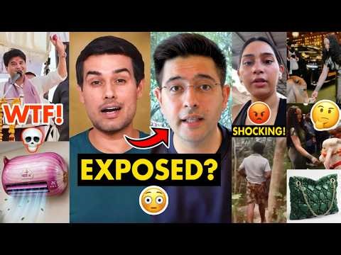 Oh No! She Gets Caught in 4K 🙂💀, Dhruv Rathee Exposed Raghav Chadha? Rihanna, Samay Raina, Purav Jha