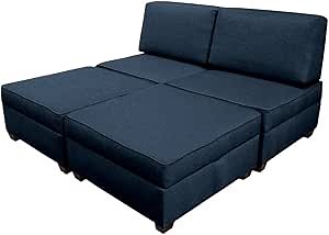 Duobed Queen Sofa Bed Blue