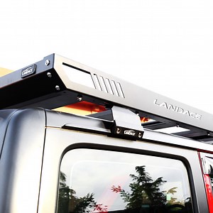 [Hot Item] Heavy Duty Custom Black Powder Coating Roof Cargo Basket Roof Rack for Jeep Toyota Ford