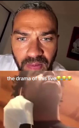 Jesse Williams Misty Door: Drama Live Stream on Grey's Anatomy Set