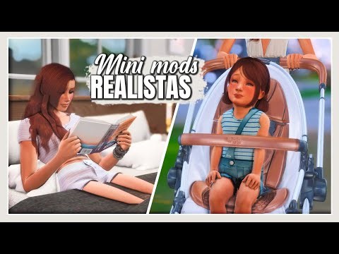 🔥 TOP FREE REALISTIC Mods for The Sims 4 🍼📖 CARTS, Preschool, Jobs and more!