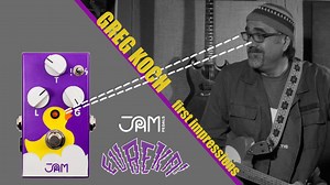 Greg Koch touching base with the Eureka! | JAM pedals