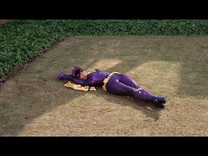 Batgirl Manhandled, Tied Up, and Struggling! - V2