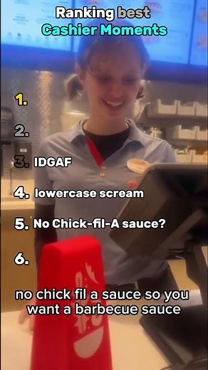 Ranking best Cashier Moments