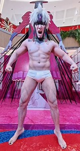 Bringing my Evil Eye Cosplay to mess with Okarun cosplayers. PS It was a Tuesday! #EvilEyeCosplay #DanDaDan #jijicosplay #Okarun #OkarunCosplay | Prince De Guzman Transformations