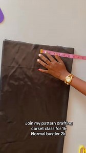 How to cut a inner or a singlet for your transparent dress step by step | Tella Nifemi