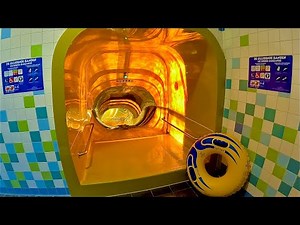 Epic Rafting Water Slide at Plopsaqua De Panne Belgium