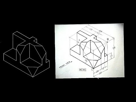 Autocad Isometric Drawing #27