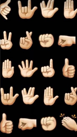 Lalala hand emoji challenge tik tok #viralvideos ✌️👈