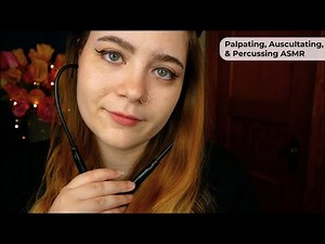 All Palpation, Auscultation, & Percussion Examination (Stethoscope, Face Touching) 🩺 ASMR Medical RP