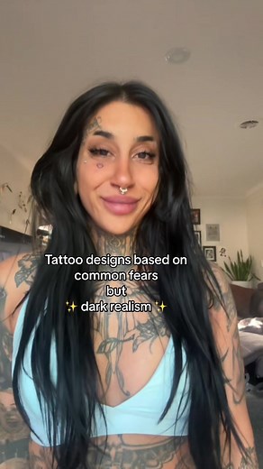 Exploring Xenophobia through Dark Realism Tattoo Designs