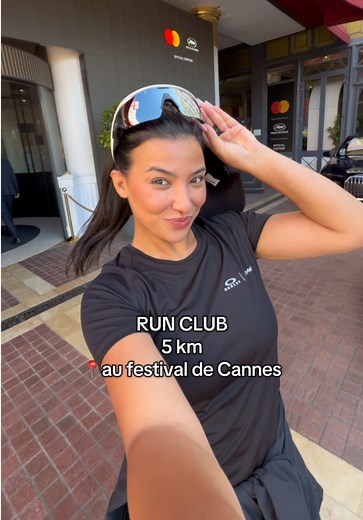 Run Club 5 km au Festival de Cannes — course et montée des marches