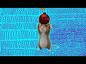 15 Minute Cute Mouse Countdown Timer Explosive Ending