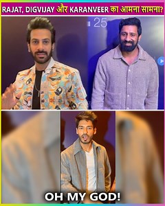 Digivijay Singh Rathee meets Karanveer Mehra at an event, to bring in a surprise Rajat Dala was also present at the same event, will the three of them greet each other? Watch the video to know. #DigvijaySinghRathee #KaranveerMehra #RajatDalal #BB18 #BiggBoss | Telly Masala