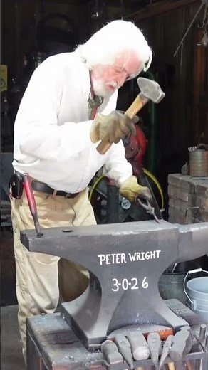 Master Blacksmith Reveals SECRET Technique for Shaping Hot Metal