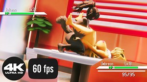 Pokemon Jolteon fucks Umbreon (4K 60FPS)