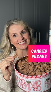 Leslie Weiser | Decorating, Recipes & More | My candied pecans are always a holiday favorite! Here’s how to make them: Candied Pecans Recipe Ingredients: * 1 egg white * 2 tsp water *... | Instagram