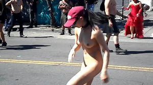 Folsom Street Fair Cam 3: Stark Naked Asian Honey