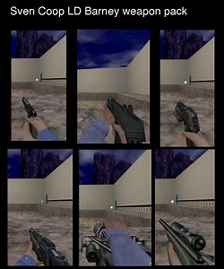 [mdl]SC LD Barney weapon pack addon