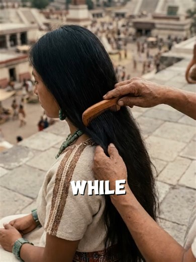 Parte 2 “How Mexica Noble Women Styled Their Hair vs. Europe in the 1500s 🌺✨” #Mexico #Culture #Aztec #Indigenous #history