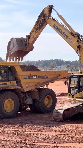 6.5K views · 5 comments | These trucks are giving the Komatsu PC490 a...