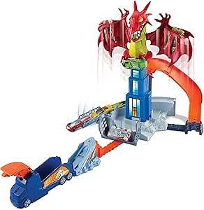 Mattel Hot Wheels DRAGON Blast Playset Vehicle