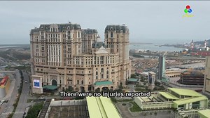 A fire has broken out in a hotel room in Cotai. The fire was extinguished by an automatic sprinkler system and no one was injured. Police are investigating the fire and suspect it was caused by guests smoking in the room. | TDM Canal Macau