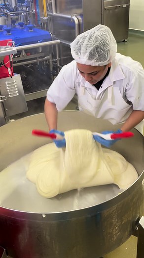 Mesmerising Curd Stretching Process at a Cheesery in Thomastown