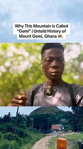 1.3K views · 18 reactions | Why This Mountain Is Called “Gemi” | Untold History of Mount Gemi, Ghana . #MountGemi #VoltaRegion #GhanaHistory #GhanaMountains #ExploreGhana | Sermon Quoffie | Facebook