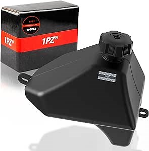 1PZ T50-TF2 Plastic Gas Fuel Tank for 50cc 70cc 90cc 110cc 125cc 4 Stroke Coolster 3050B 3050C 3050D 3125B 3125R 3125XR8 Quad ATV 4 Wheeler