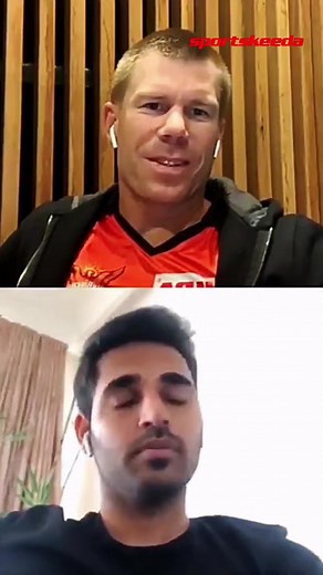 9.4K views · 70 reactions | Bhuvi owned Warner there and then in the match 朗 #tataipl #ipl2023 #iplonreels #bhuvi #cricketfans | Sportskeeda Cricket | Facebook