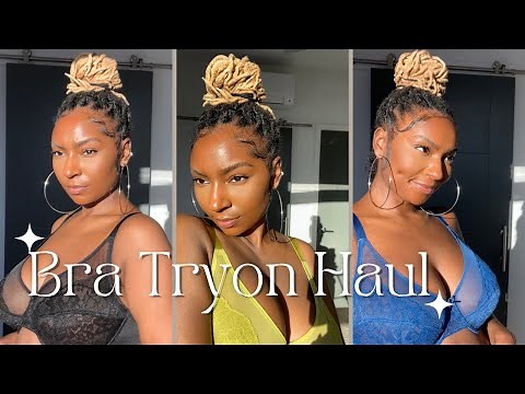 Bra Try On Haul| Cute & Sexy Bras for Big Boobs| iamLindaElaine