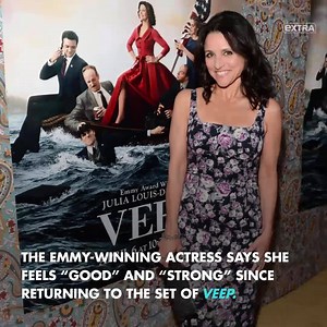 2.4K views · 27 reactions | Julia Louis-Dreyfus feels "strong" returning to VEEP after cancer diagnosis. ❤️ | Extra | Facebook