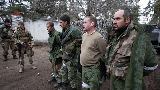 Russian soldiers 'surrendering' amid low morale